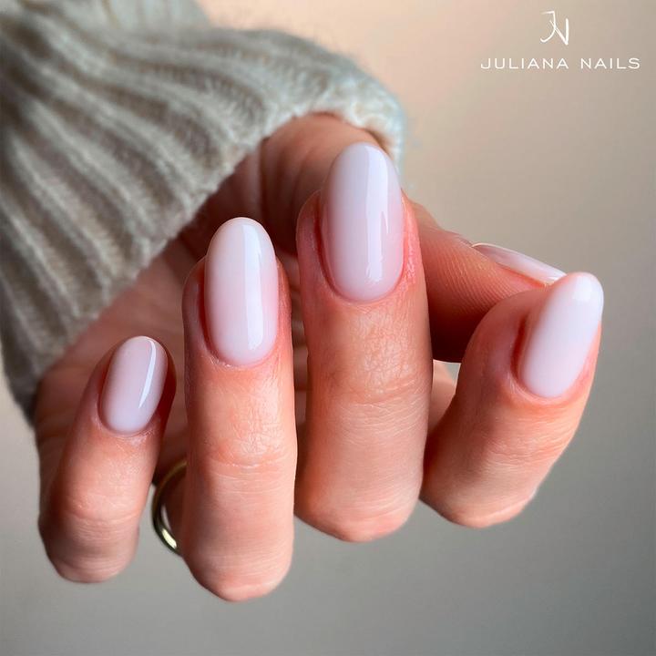 Immagine prodotto Juliana Nails Gel Lacquer - Gel a base di gomma - Bianco latteo (Bianco Latteo, Smalto per unghie effetto gel)