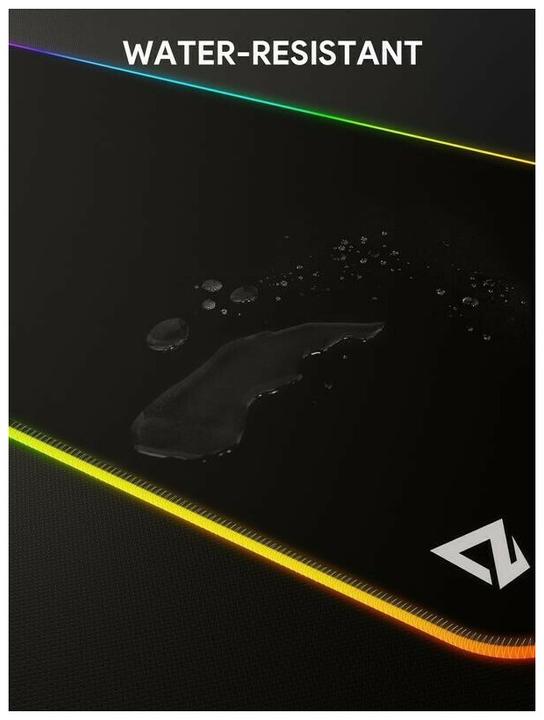 Actual product image Aukey KM-P7 RGB Mouse Pad, Black (XXL)