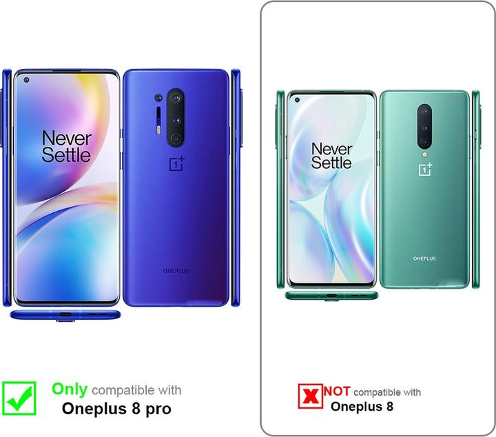 Produktbild Cadorabo Book mit Standfunktion Cover (OnePlus 8 Pro)