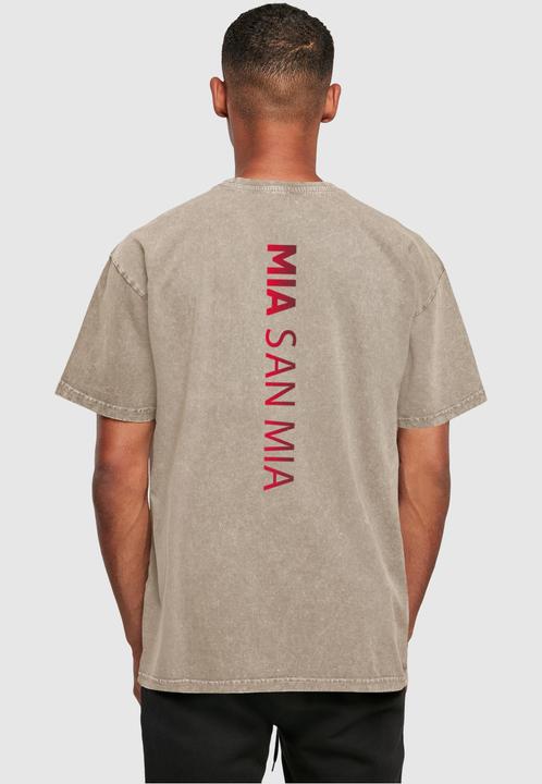Actual product image FC Bayern München Mia San Mia V GR Acid Washed Heavy Oversize Tee - 115607 (4XL)