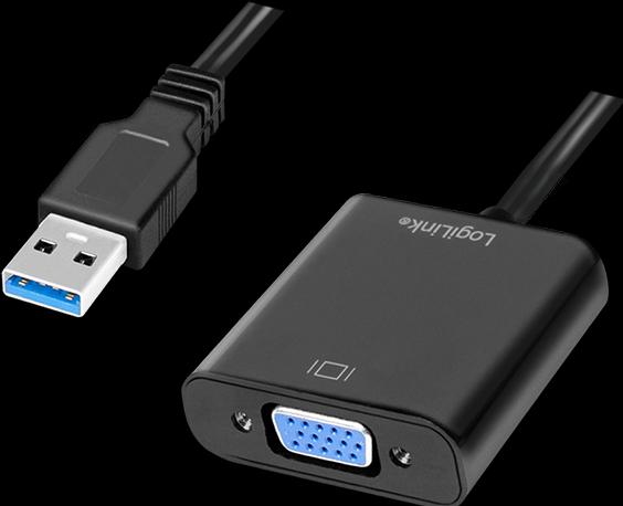 Image du produit LogiLink USB 3.0 zu VGA (VGA, 5.10 cm)