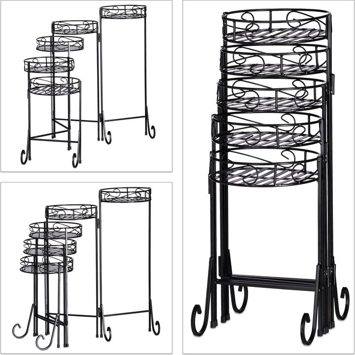 Immagine prodotto Relaxdays Supporto per piante 5 livelli
