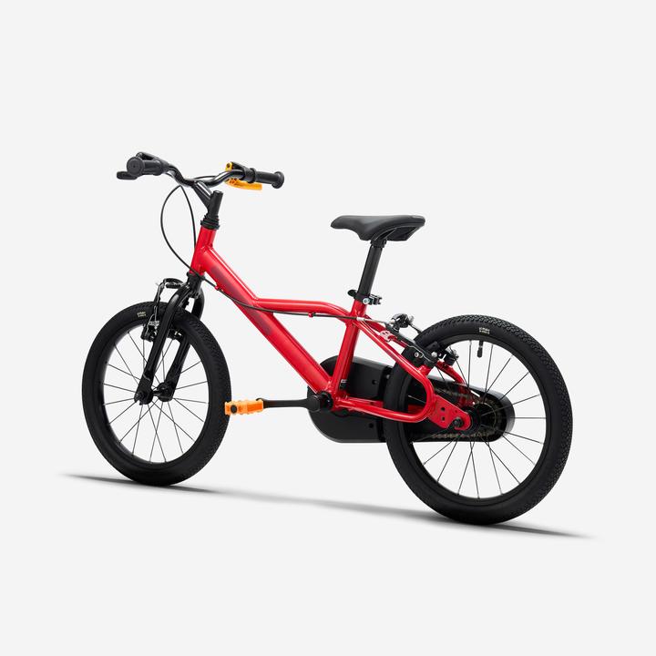 Image du produit Btwin Vélo enfant 16 pouces 4-6 ans, DISCOVER 500 rouge (16")