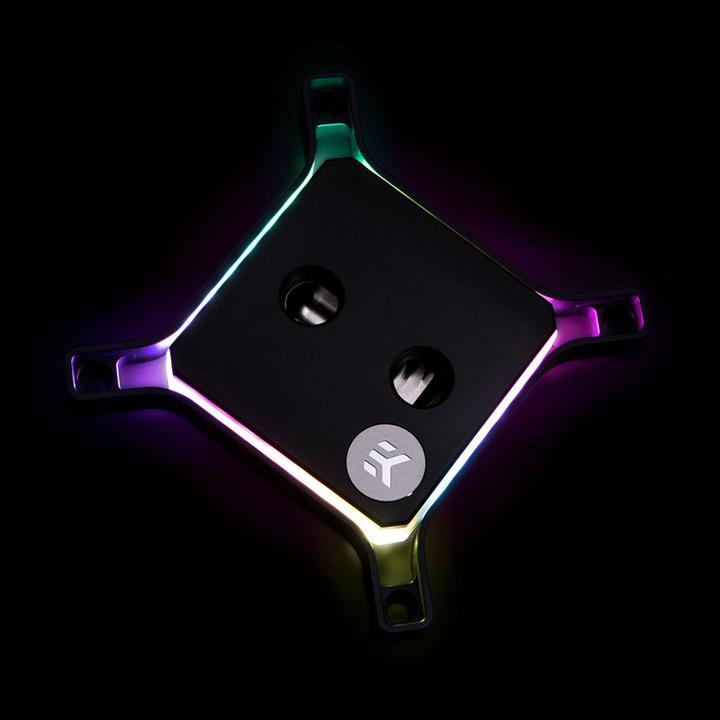 Actual product image EKWB EK-Quantum Magnitude D-RGB 115X Water Cooler - Nickel + Acetal