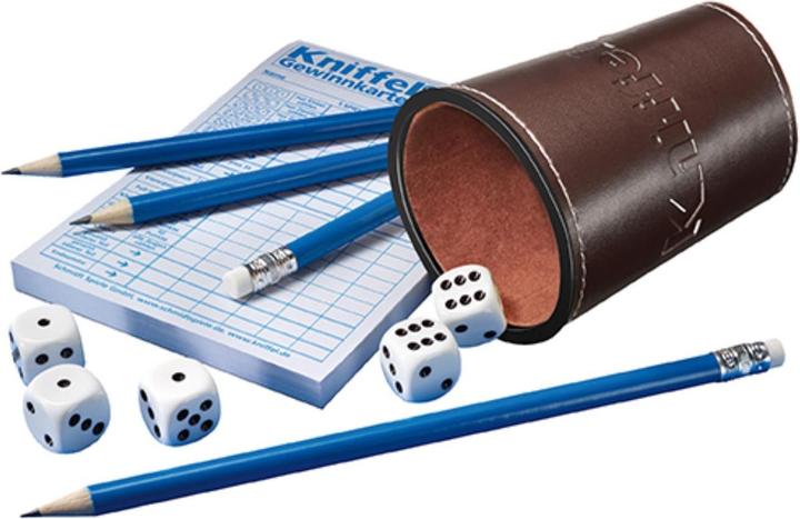 Produktbild Schmidt Spiele Kniffel mit Lederwürfelbecher (Deutsch)