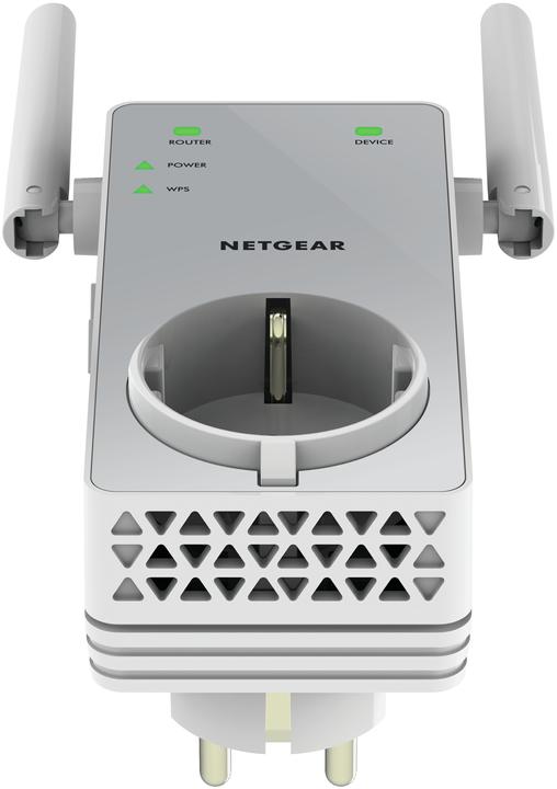 Produktbild Netgear AC750 WLAN Range Extender - mit Steckdose