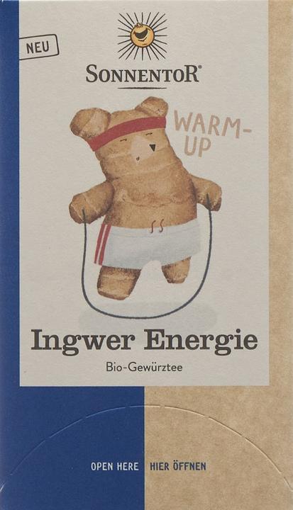 Image du produit Sonnentor Thé bio Ginger Energy (18x1.8g) (32 g)