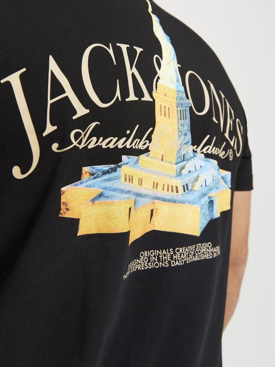 Actual product image Jack & Jones Plus Size Rückenprint T-shirt T-shirt (4XL)