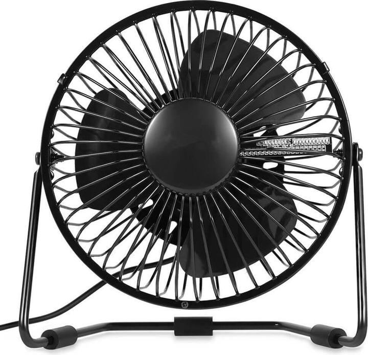 Cover-Discount Mini ventilateur de table USB avec horloge