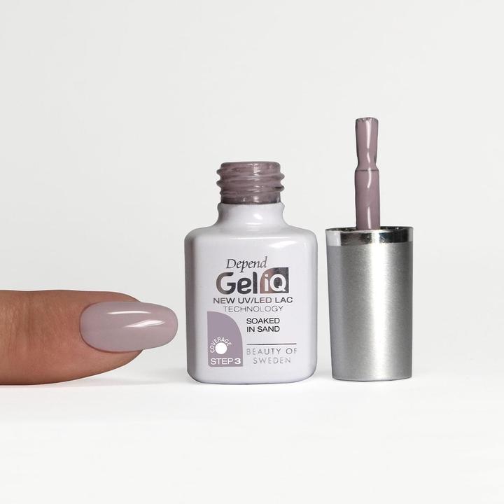 Immagine prodotto Depend Gel iQ Colour - Gel iQ Soaked in Sand 5 ml (Smalto per unghie effetto gel)