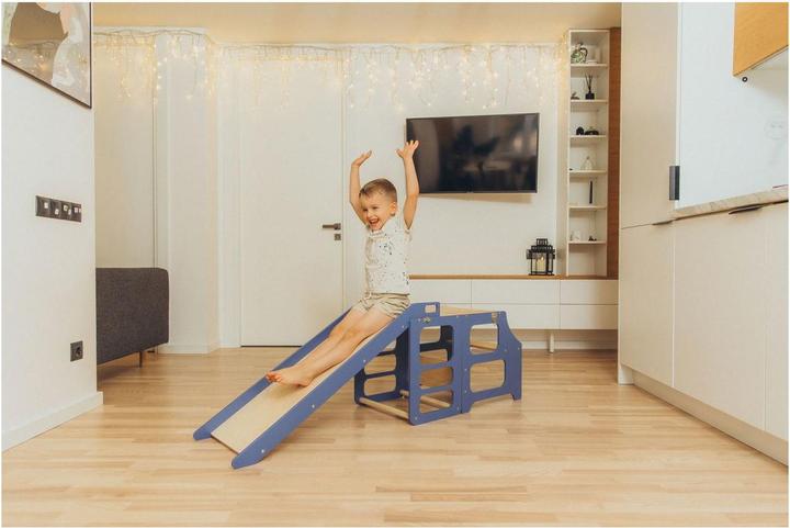 Image du produit Duck Woodworks Tour d'apprentissage pliable avec toboggan
