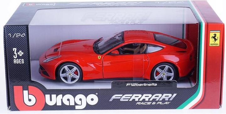 Actual product image Bburago Ferrari R&P F12 Berlinetta