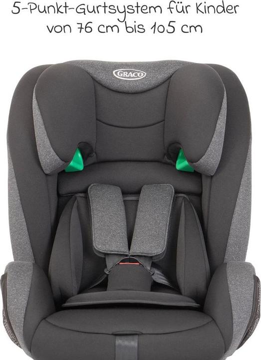 Actual product image Graco Kindersitze 9-36 kg Kindersitz FlexiGrow R129 ab 15 Monate - (Child seat, ECE R129/i-Size Standard)