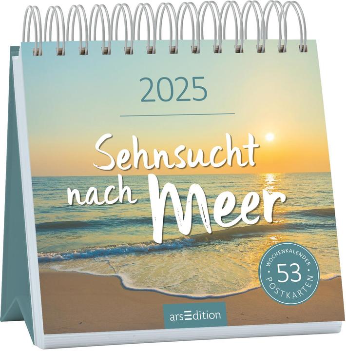 Image du produit Calendrier Postk.Nostalgie De La Mer (17 x 17 cm, Couverture rigide, Allemand)