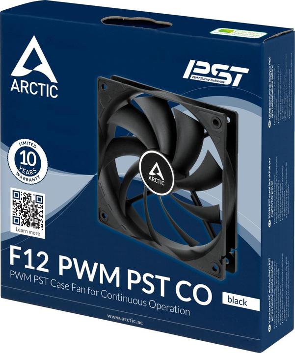 Productafbeelding Arctic F12 PWM PST CO ventilator (120 mm, 1 x)