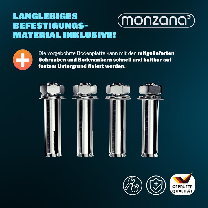 Immagine prodotto Monzana Set di 3 barriere per parcheggio