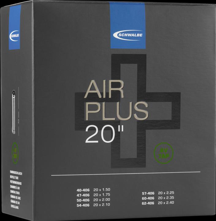 Actual product image Schwalbe AV 7AP Air (Schrader (AV), 20", 40 mm)