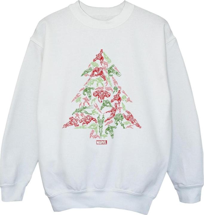 Immagine prodotto Avengers Christmas Tree Felpa Ragazzi (116)