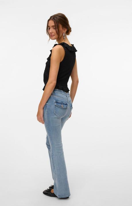 Produktbild Vero Moda VMFLASH Mid Rise Ausgestellt Jeans Ausgestellt (32)