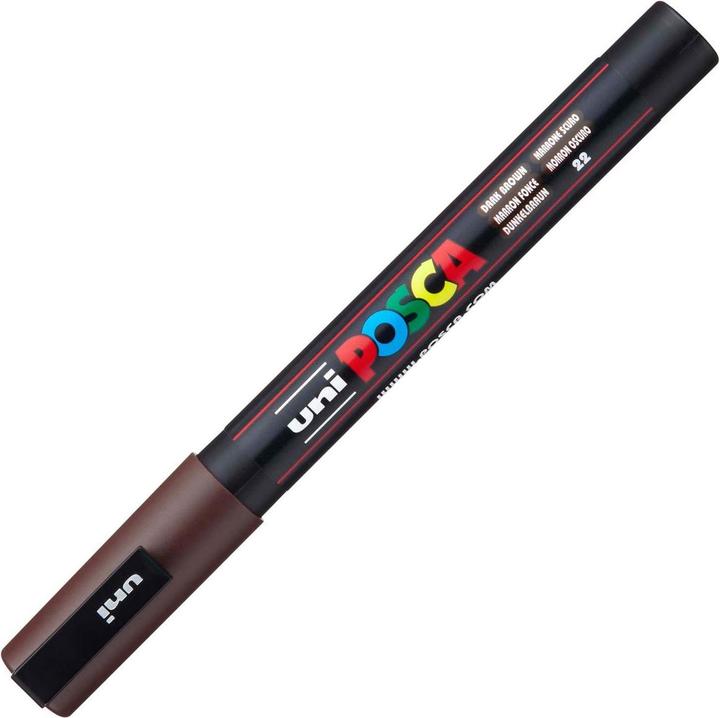 Produktbild Posca Marker PC-3M Rundspitze (Braun, 1.30 mm, 1 x)