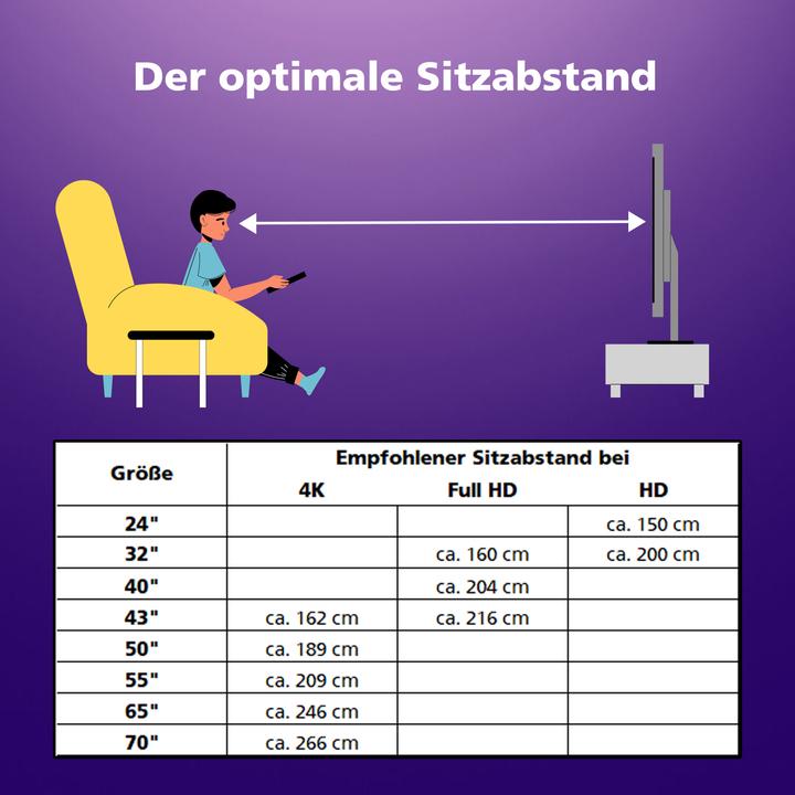 Produktbild JVC Fernseher 43 Zoll Smart TV VIDAA LT-43VDF5455 Full HD Fernseher, HDR TV mit Triple-Tuner (43", LED, Full HD, 2025)