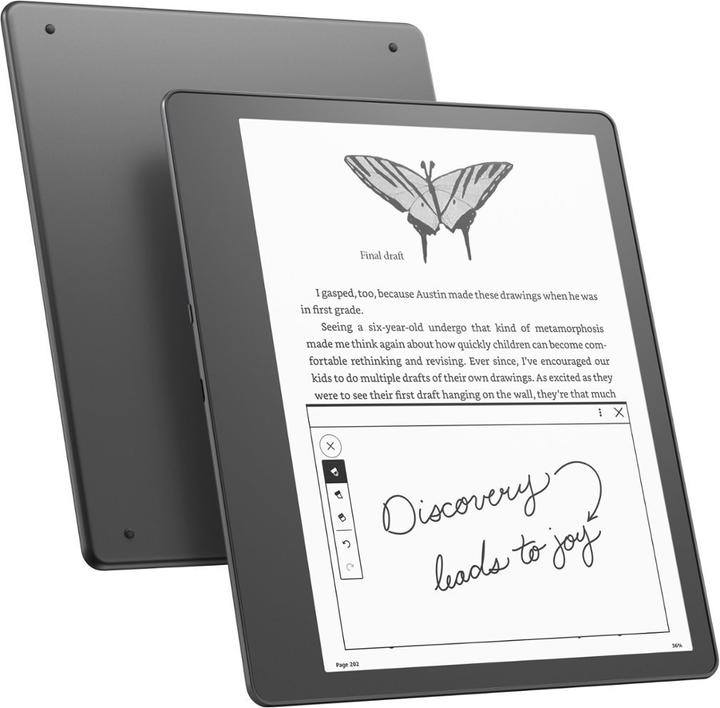 Produktbild Amazon Ebook Kindle Scribe 10.2 16GB WiFi Basic Pen Grey (10.20", 16 GB, Grau)