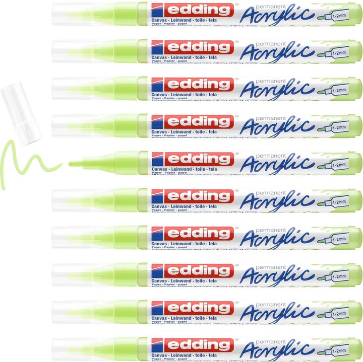 Produktbild Edding Acrylmarker 5300 Fein (Pastellgrün, 2 mm, 1 x)