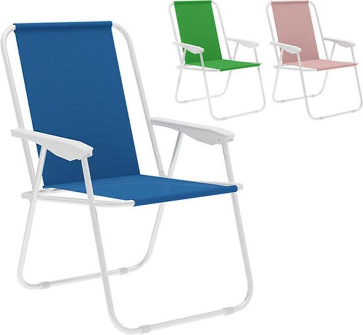 Produktbild Marbueno " Klappstuhl Stahl Sortierte Strand und Pool 59X51X75 cm 10169"