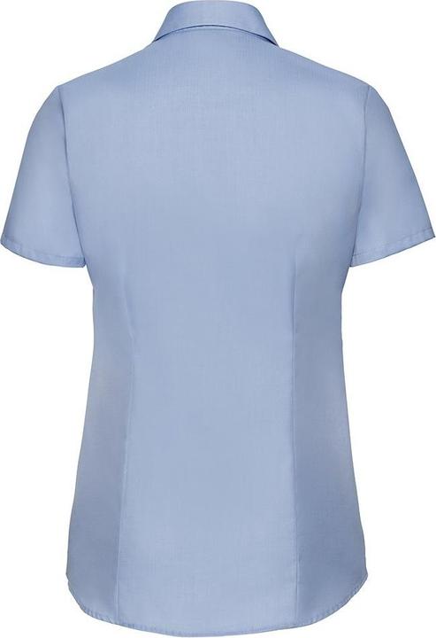 Produktbild Russell Bluse Hemd mit dezentem Fischgrätenmuster kurzärmlig (XS)