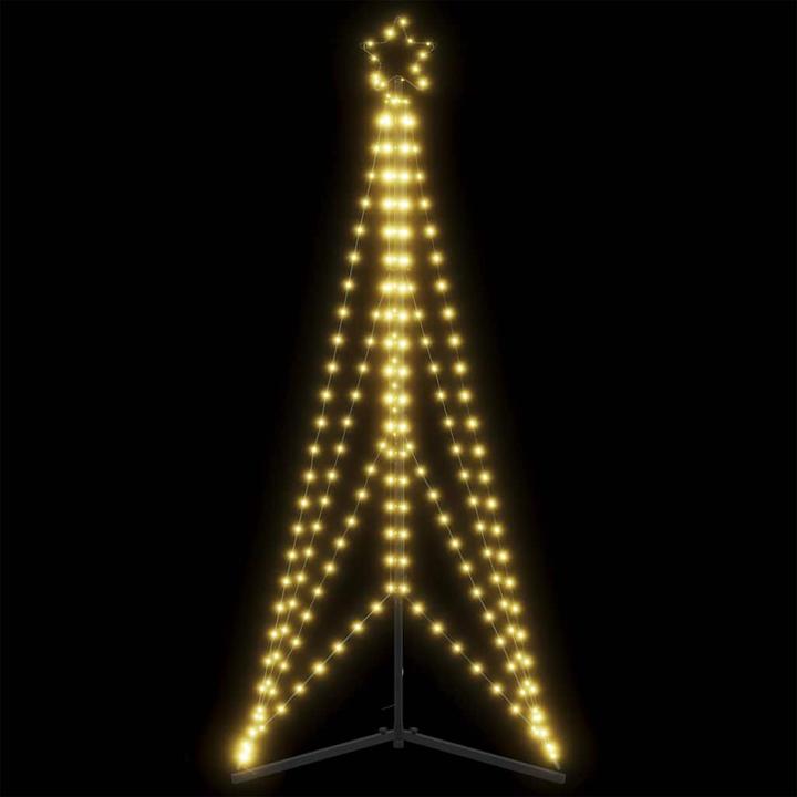 Image du produit VidaXL Illumination du sapin de Noël 363 LED blanc chaud 182 cm