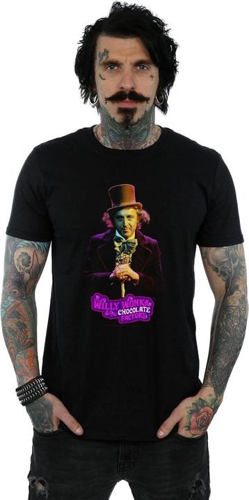 Produktbild Willy Wonka & the Chocolate Factory Dark Pose TShirt (XL)