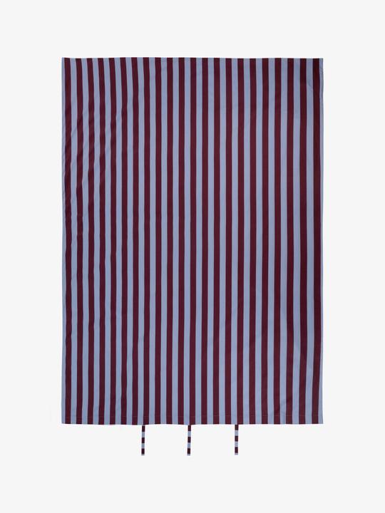Produktbild HAY Duvetbezug??T?? dunkelrot gestreift (Duvetbezug, 160 x 210 cm)