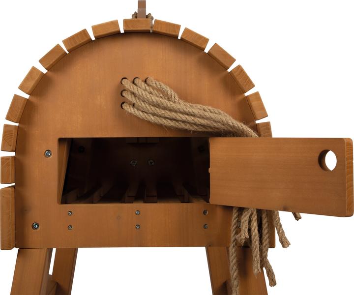 Actual product image small foot Wooden horse