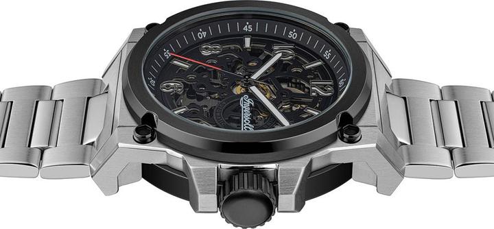 Immagine prodotto Ingersoll 1892 Ingersoll I16601 Herrenuhr Ingersoll Anvil Automatik 46mm 5ATM (Orologio scheletrato, 46.50 mm)
