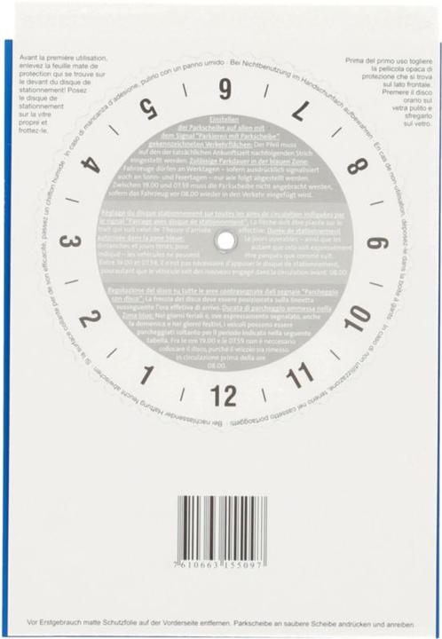 Image du produit Cartrend Disque de stationnement