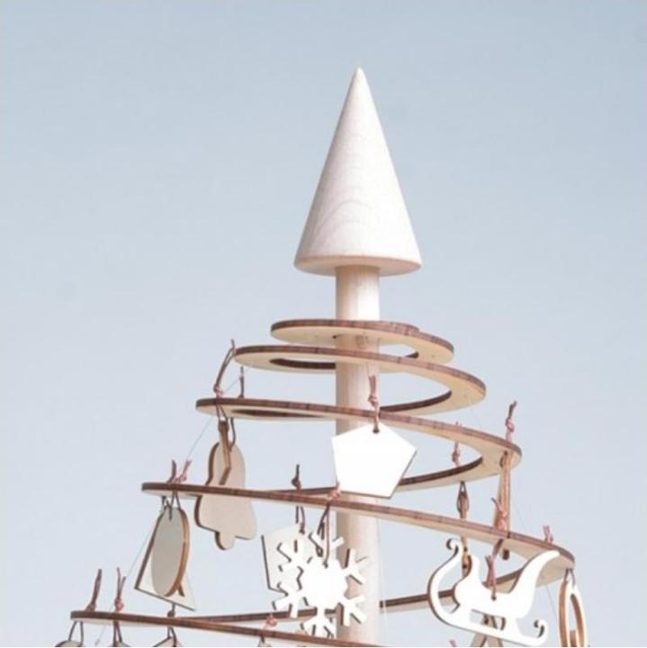 Produktbild Spira Christmas Tree SPIRA CONE Holzspitze, klein (1 -teilig)
