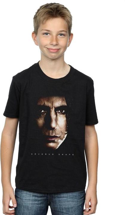 Actual product image Boys Severus Snape Portrait T-Shirt (128)