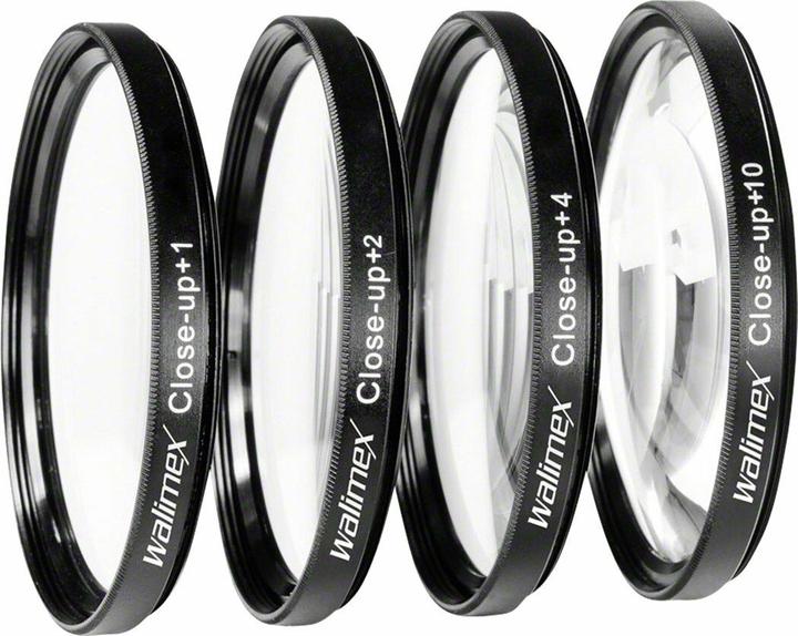 Walimex Ensemble de macro-objectifs de gros plan 58 mm (58 mm, Bonnettes)