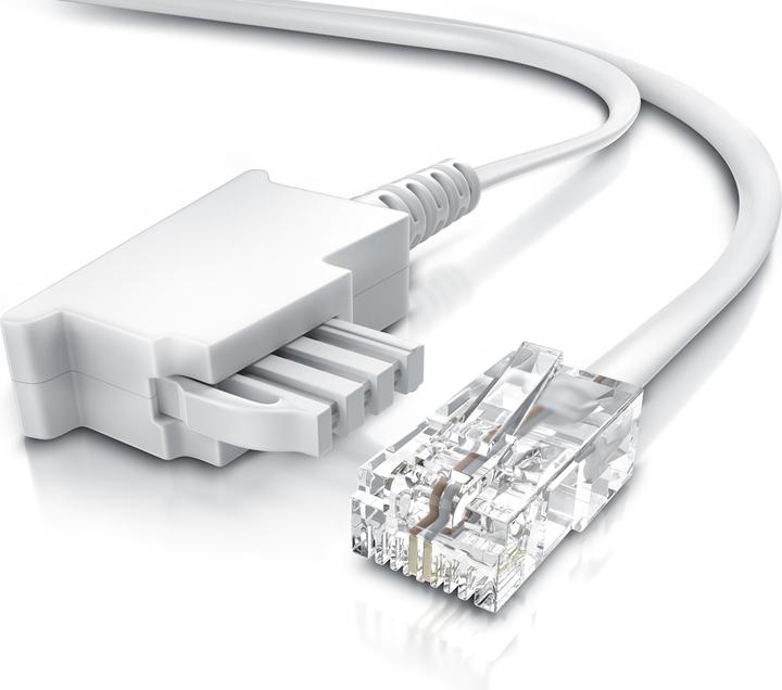 Immagine prodotto CSL Cavo Internet, cavo router, cavo telefonico, spina TAE-F a spina RJ45, router a presa telefonica