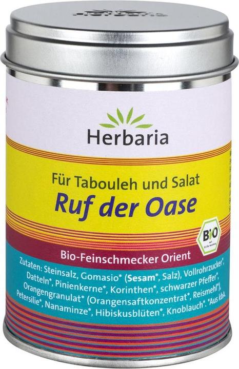 Actual product image Herbaria Call of the oasis bio (110 g)