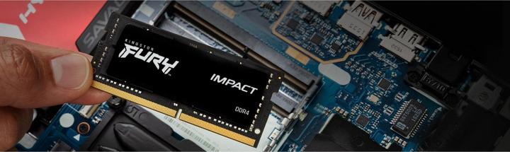 Actual product image Kingston FURY Impact (2 x 16GB, 3200 MHz, DDR4-RAM, SO-DIMM)