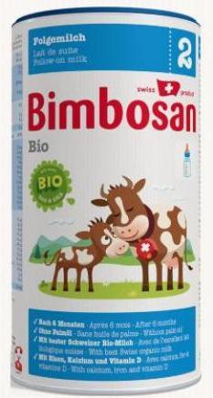 Actual product image Bimbosan Bio 2 (400 g, from 6 m.)