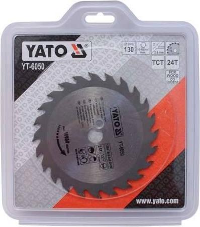 Image du produit Yato Lame de scie circulaire HM professionnelle 130x16 24T YT-6050
