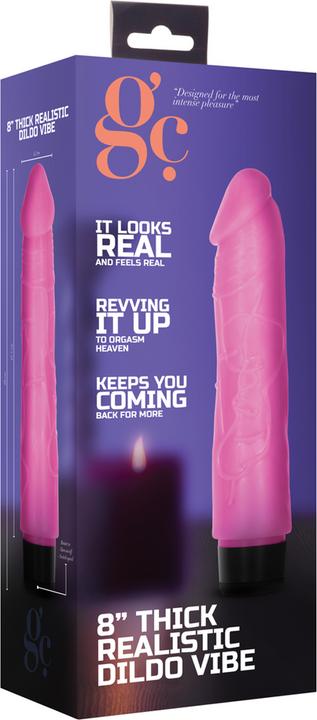 Produktbild Doc Johnson 8 Inch Thick Realistic Dildo Vibe