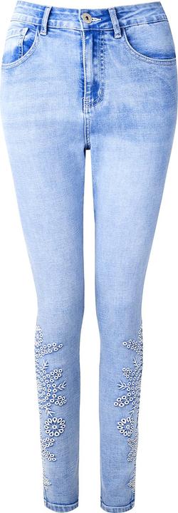 Actual product image Joe Browns Metallic Floral Skinny Jeans (44)