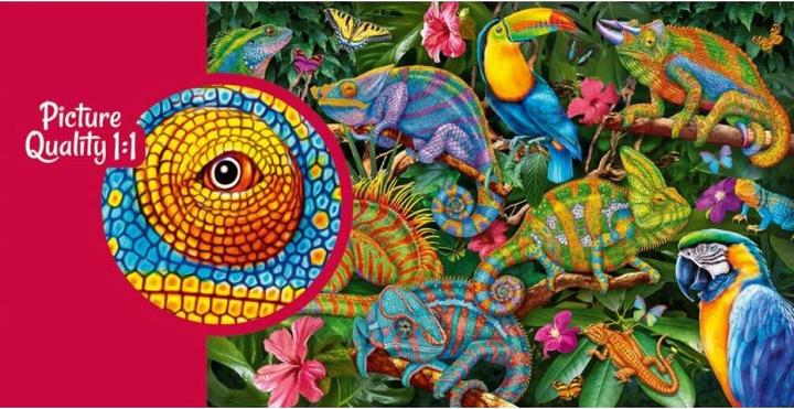 Produktbild Cherry Pazzi Puzzle Amazing chameleons 2000 Teile (2000 Teile)
