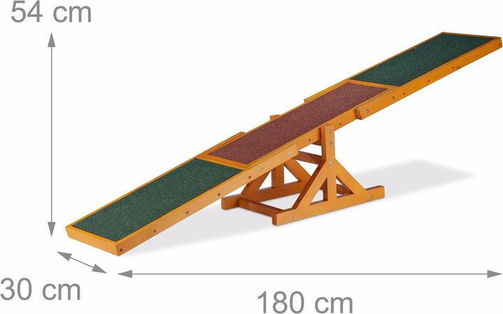 Produktbild Relaxdays Hundewippe Agility (One Size, Agility)