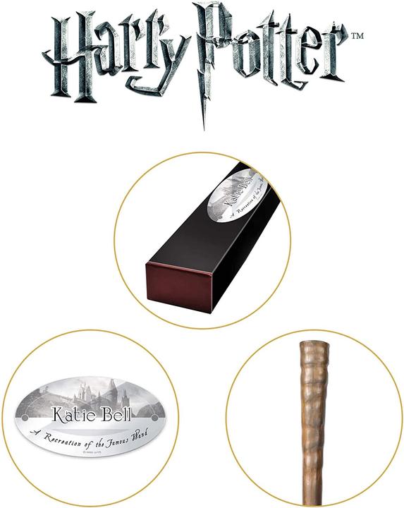 Produktbild Noble Collection Harry Potter Zauberstab Katie Bell (Charakter-Edition)