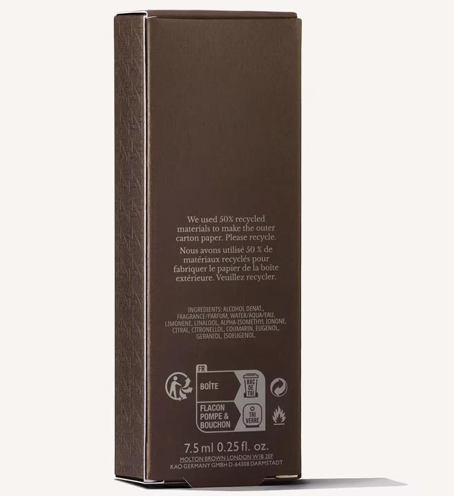 Image du produit Molton Brown Bath Body Wild Mint & Lavandin Eau de Parfum 7.5 ml (Eau de parfum, 7.50 ml)