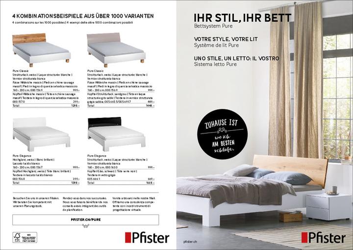 Actual product image pfister Pure Straight (166 x 6 cm)